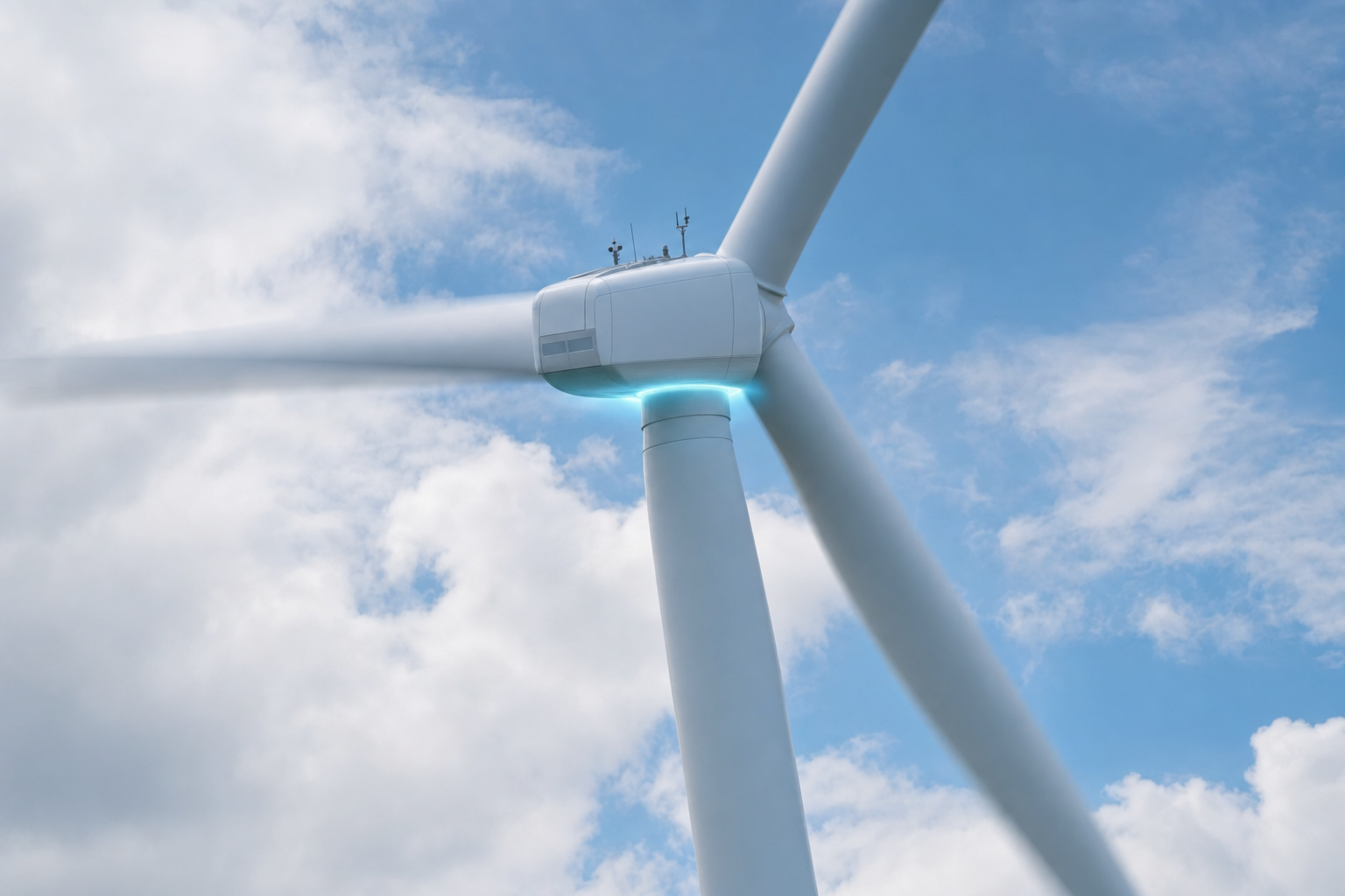 Stable, efficient wind turbine