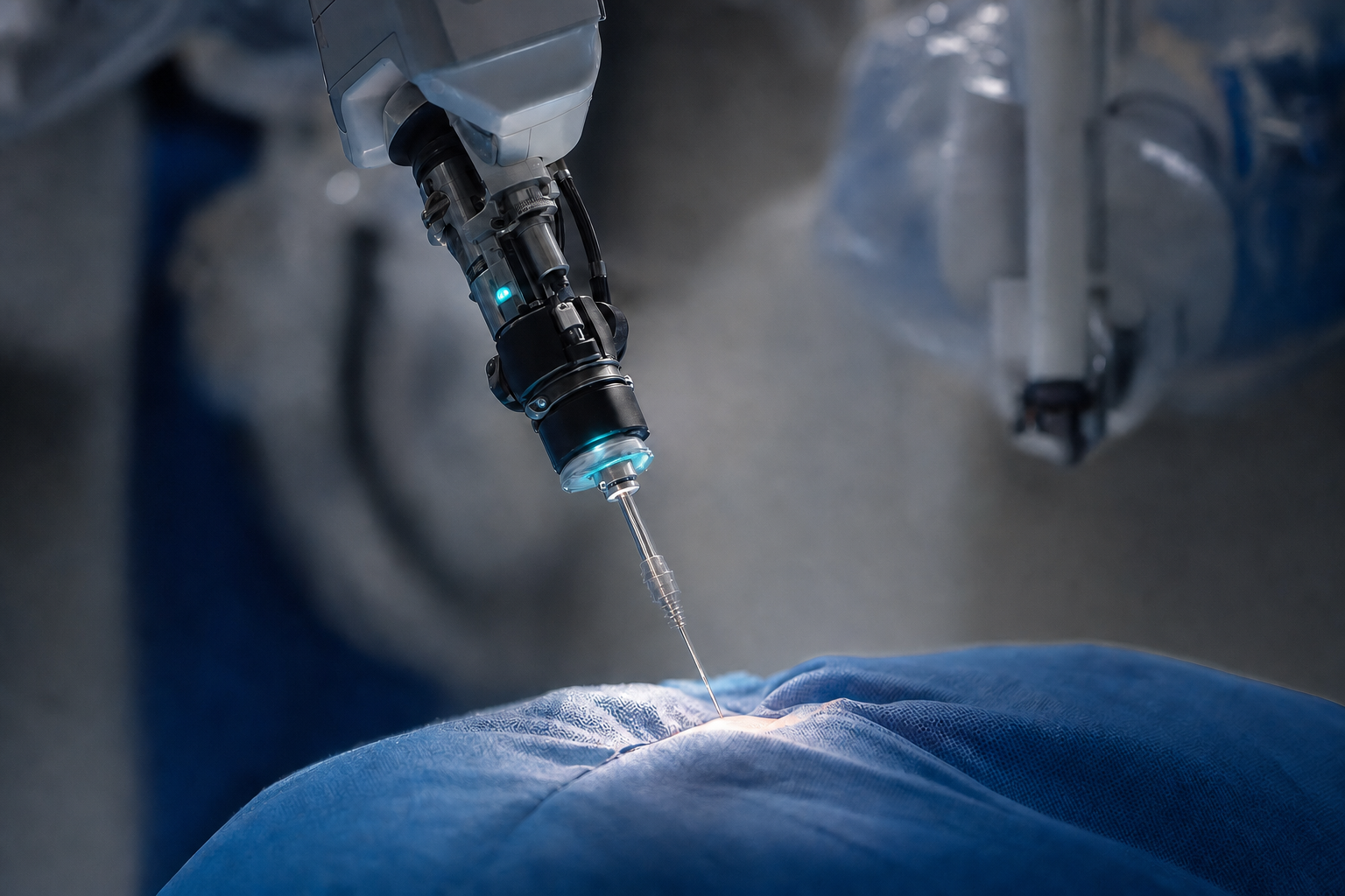 Surgical robot with precise, steady instrument
