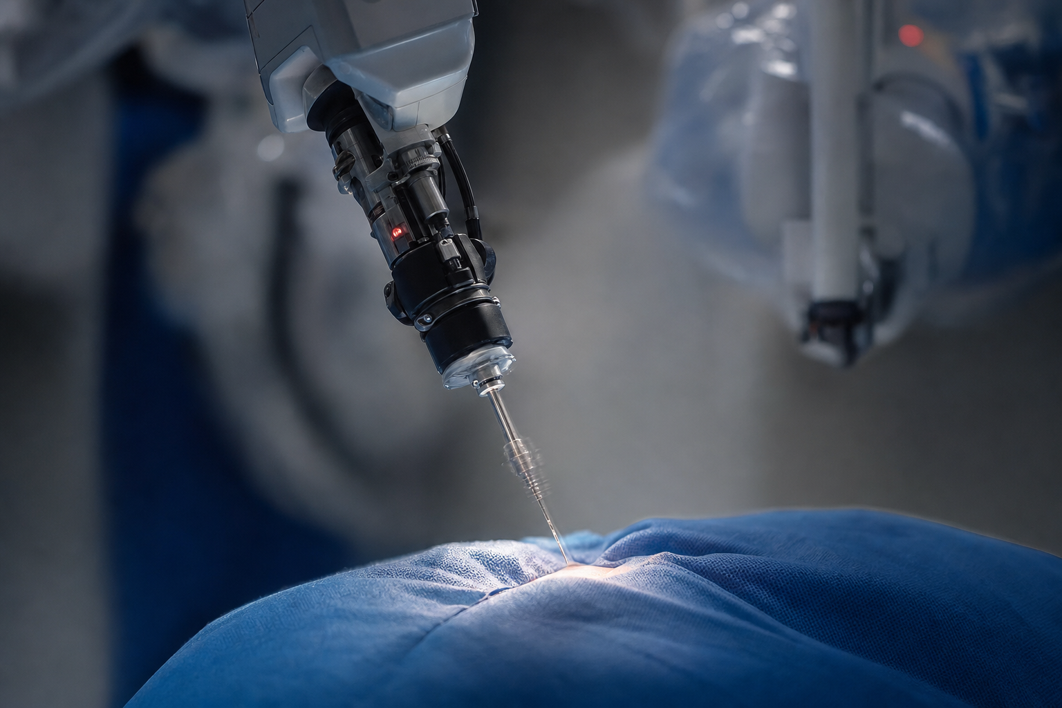 Surgical robot instrument with tremor